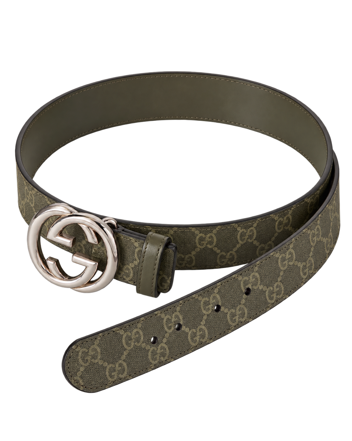 Gucci GG Reversible Leather Belt