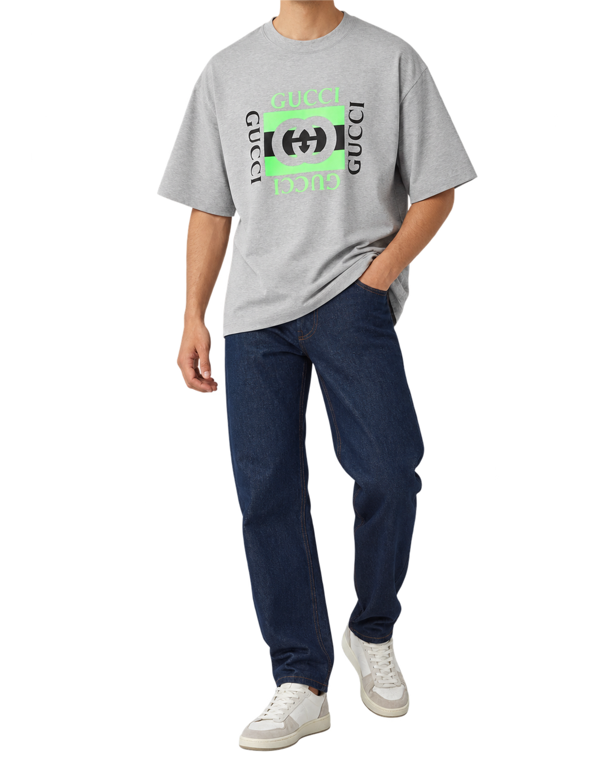 Gucci Logo-Print Cotton Jersey T-Shirt