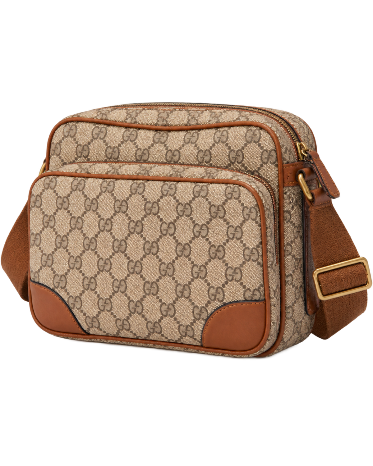 Gucci medium Emblem GG Supreme messenger bag