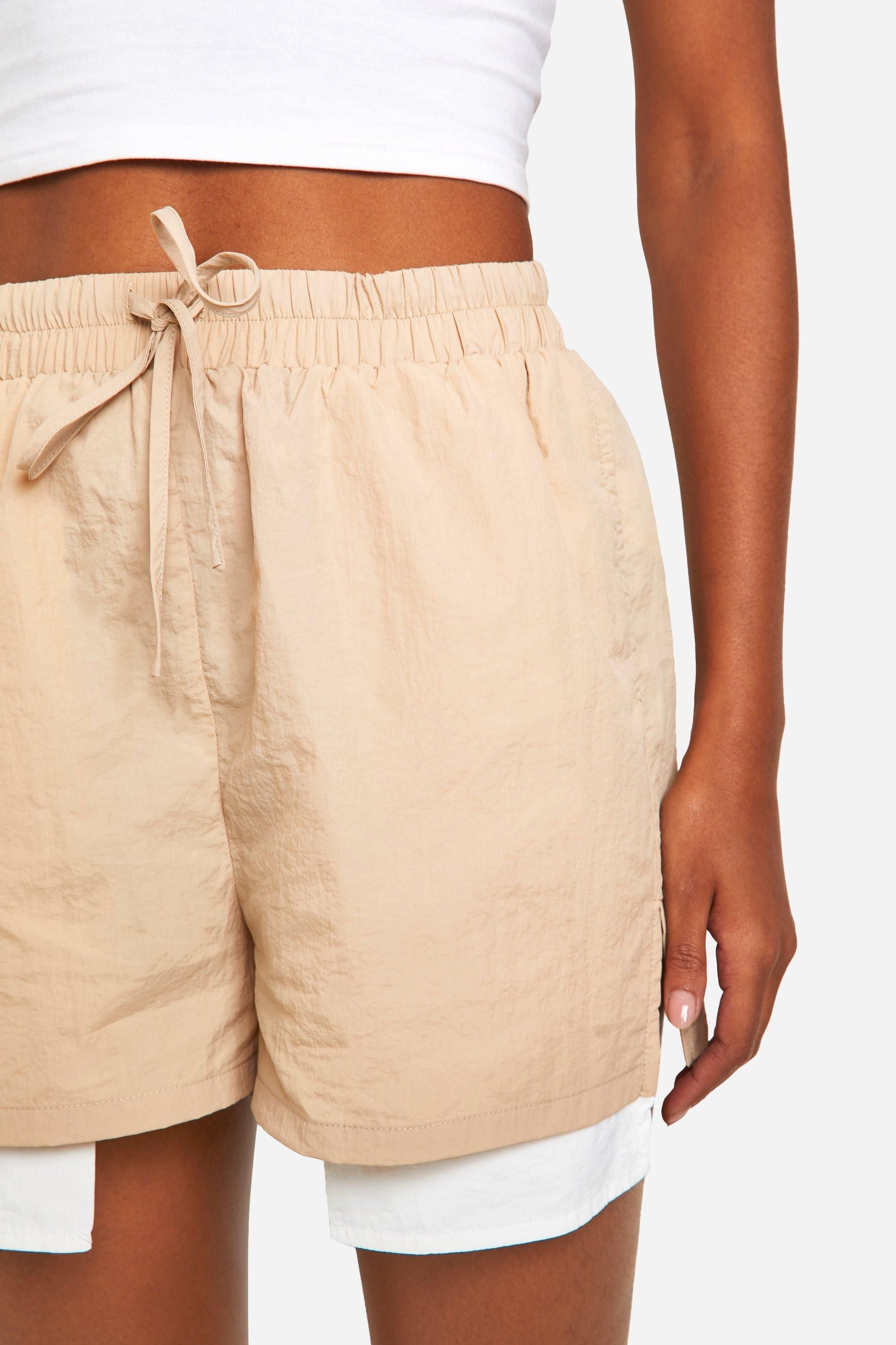Tall Woven Pocket Detail Shorts
