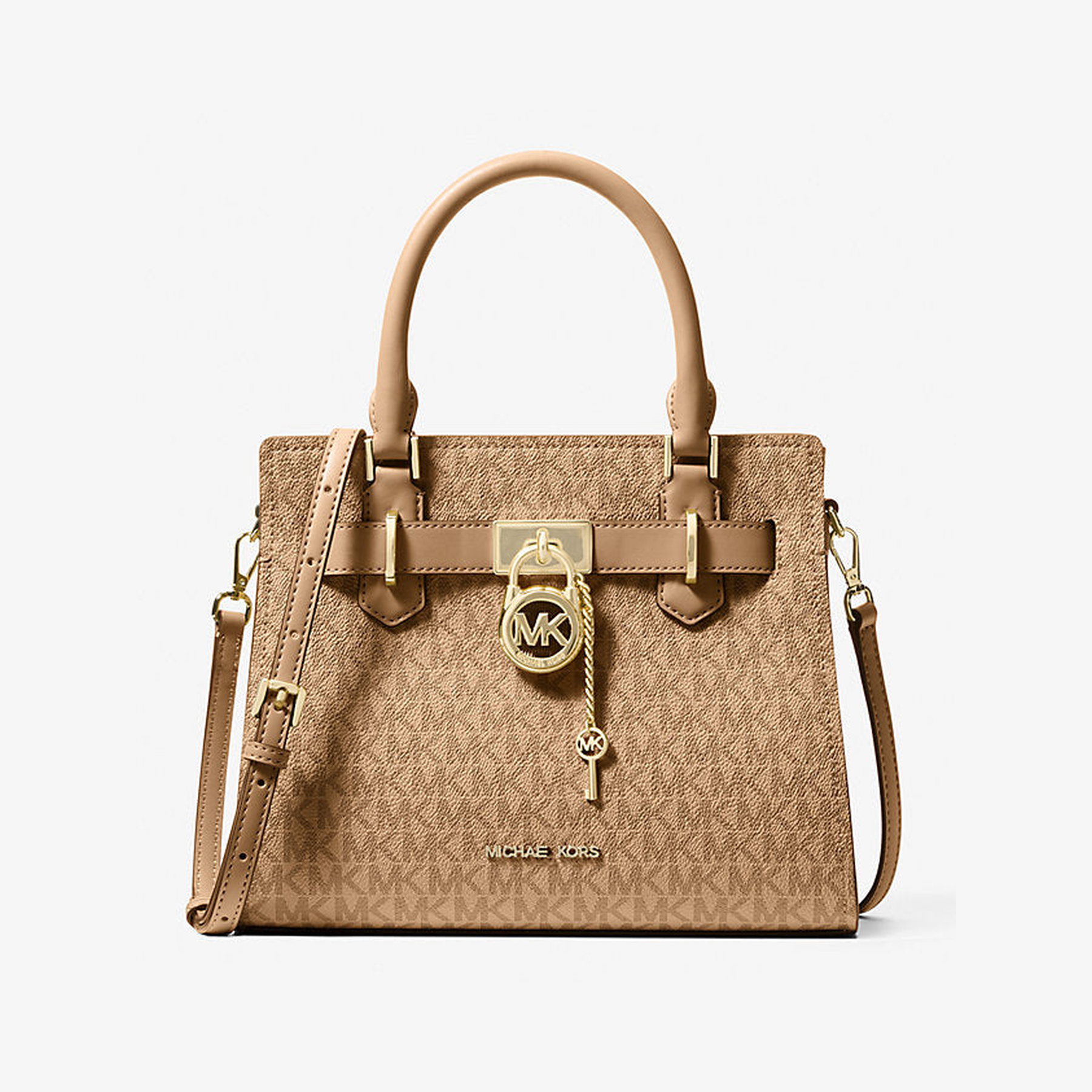 Hamilton Small Signature Logo Satchel