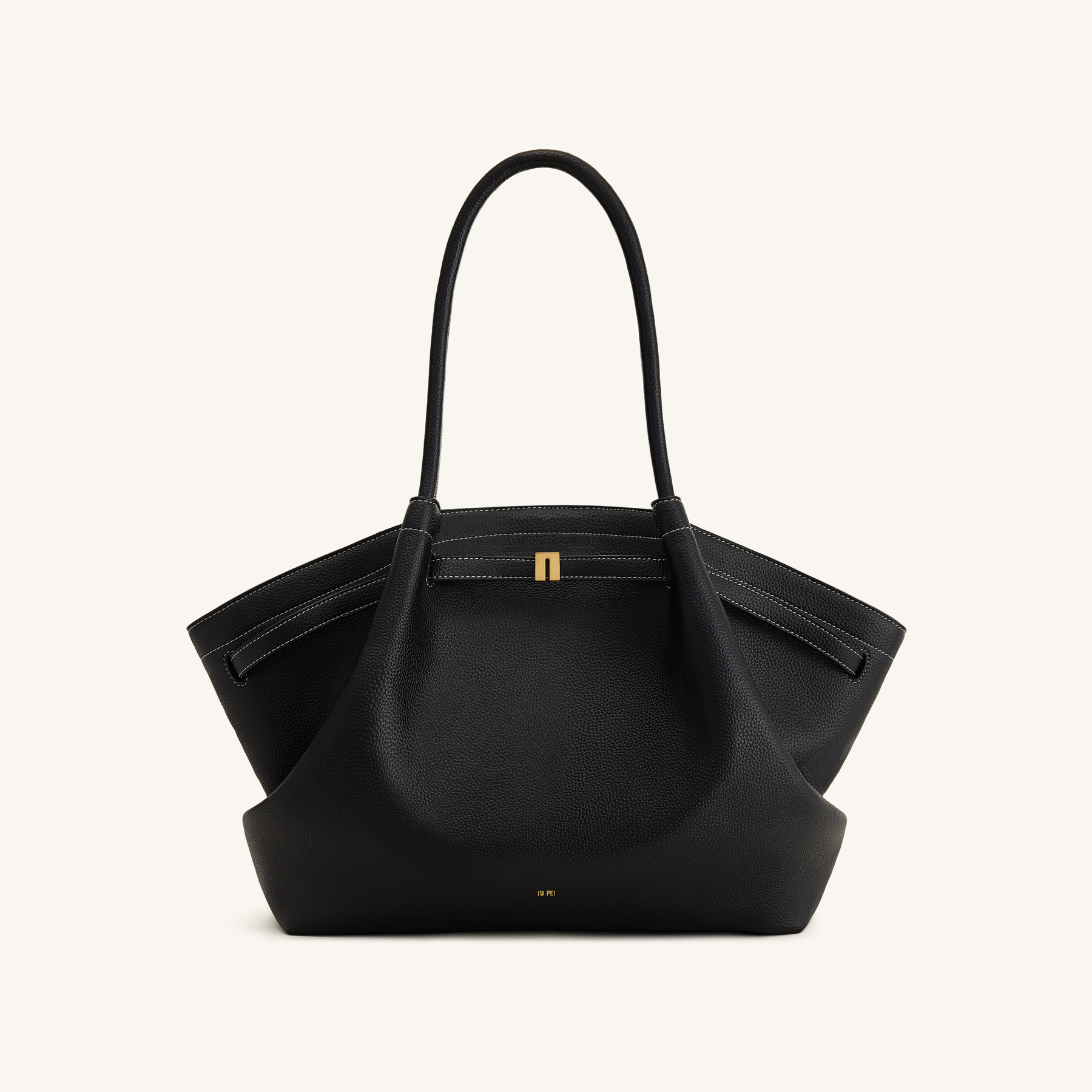 Hana Large Tote Bag - Black