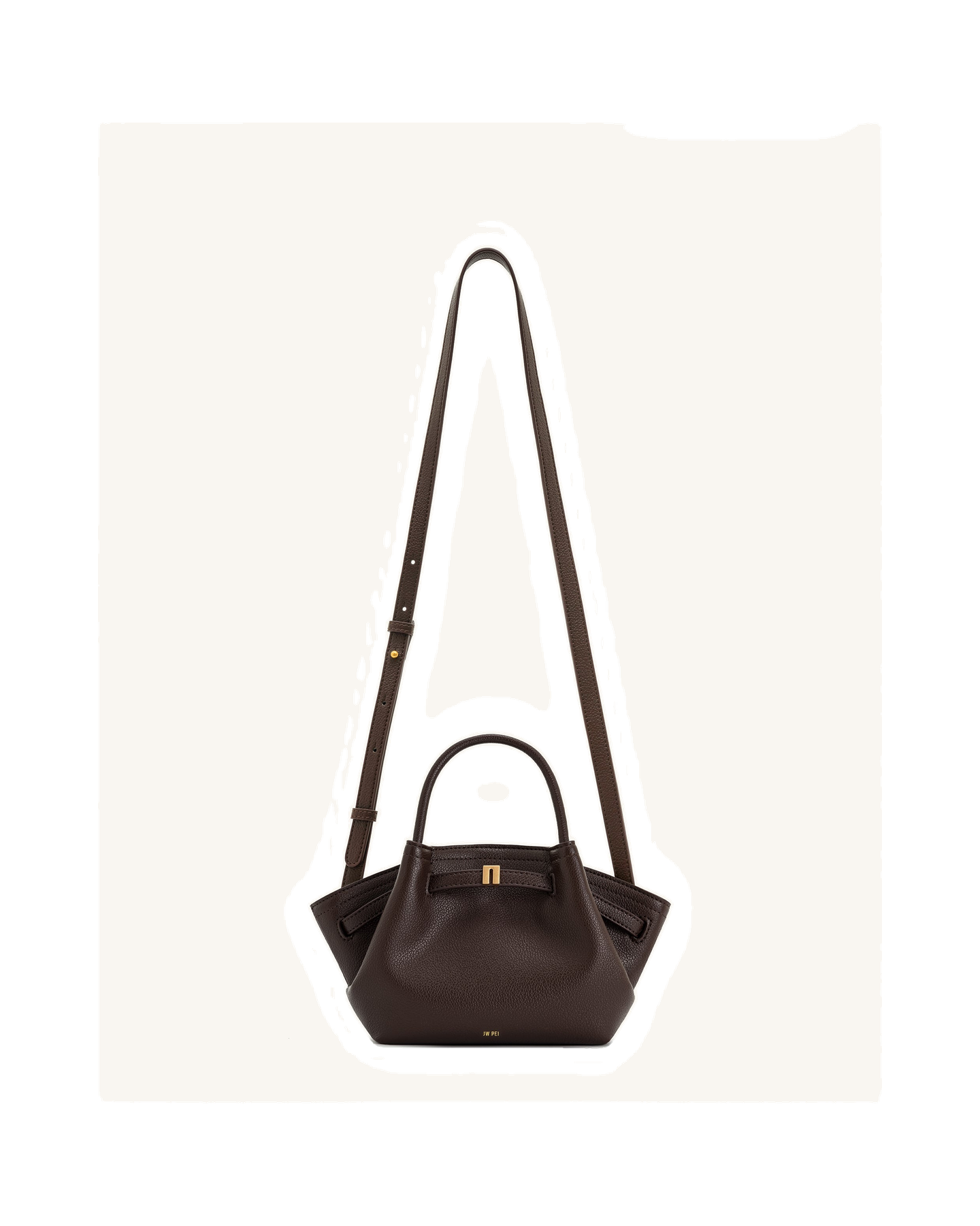 Hana Mini Tote Bag - Dark Brown