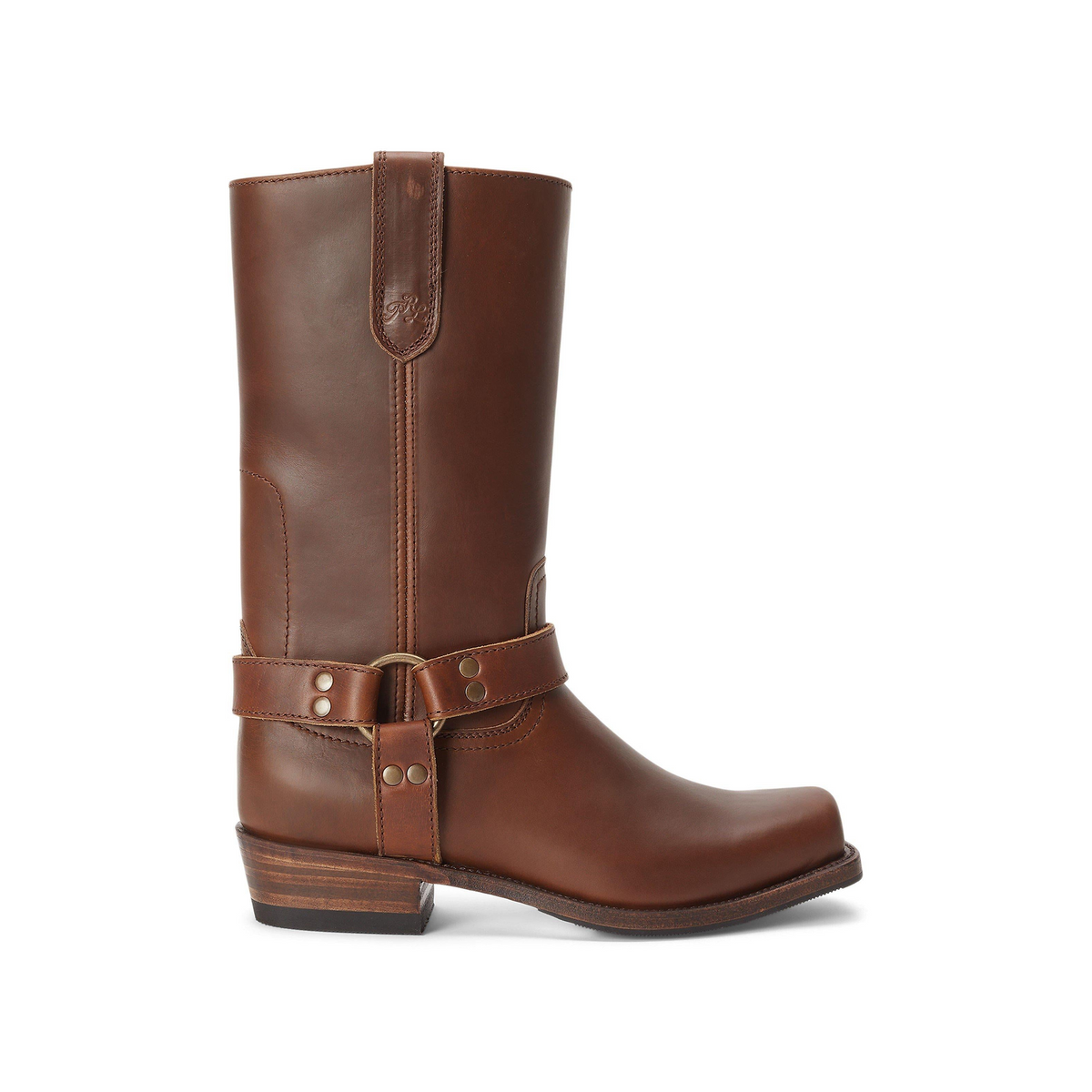 Hardware Detail Cushioned Biker Boots