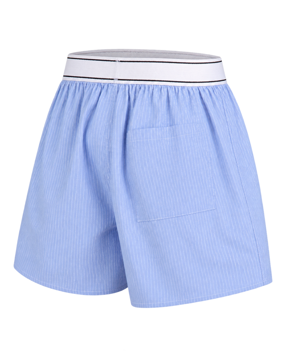 Heritage Yankees Serif Boxer - Blue Stripe/Navy