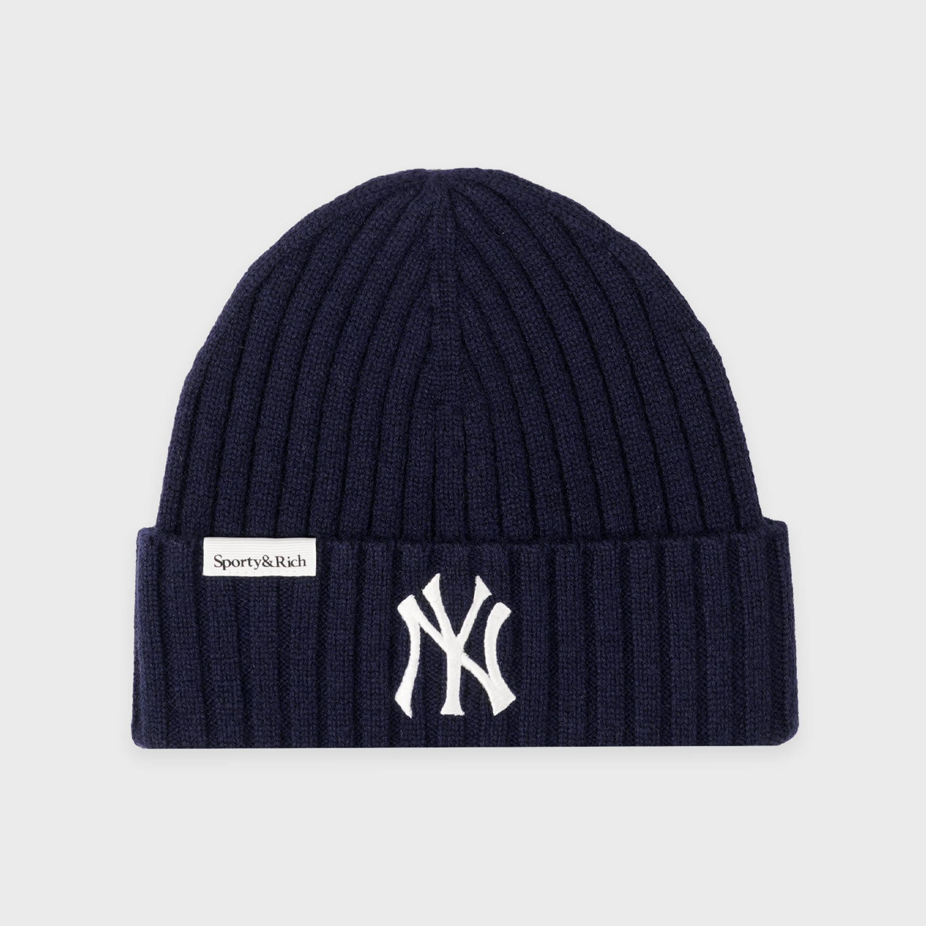 Heritage Yankees Serif Cashmere Beanie - Navy/White