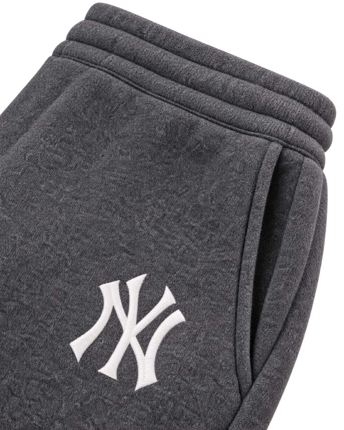 Heritage Yankees Serif Cashmere Trousers - Dark Grey/White