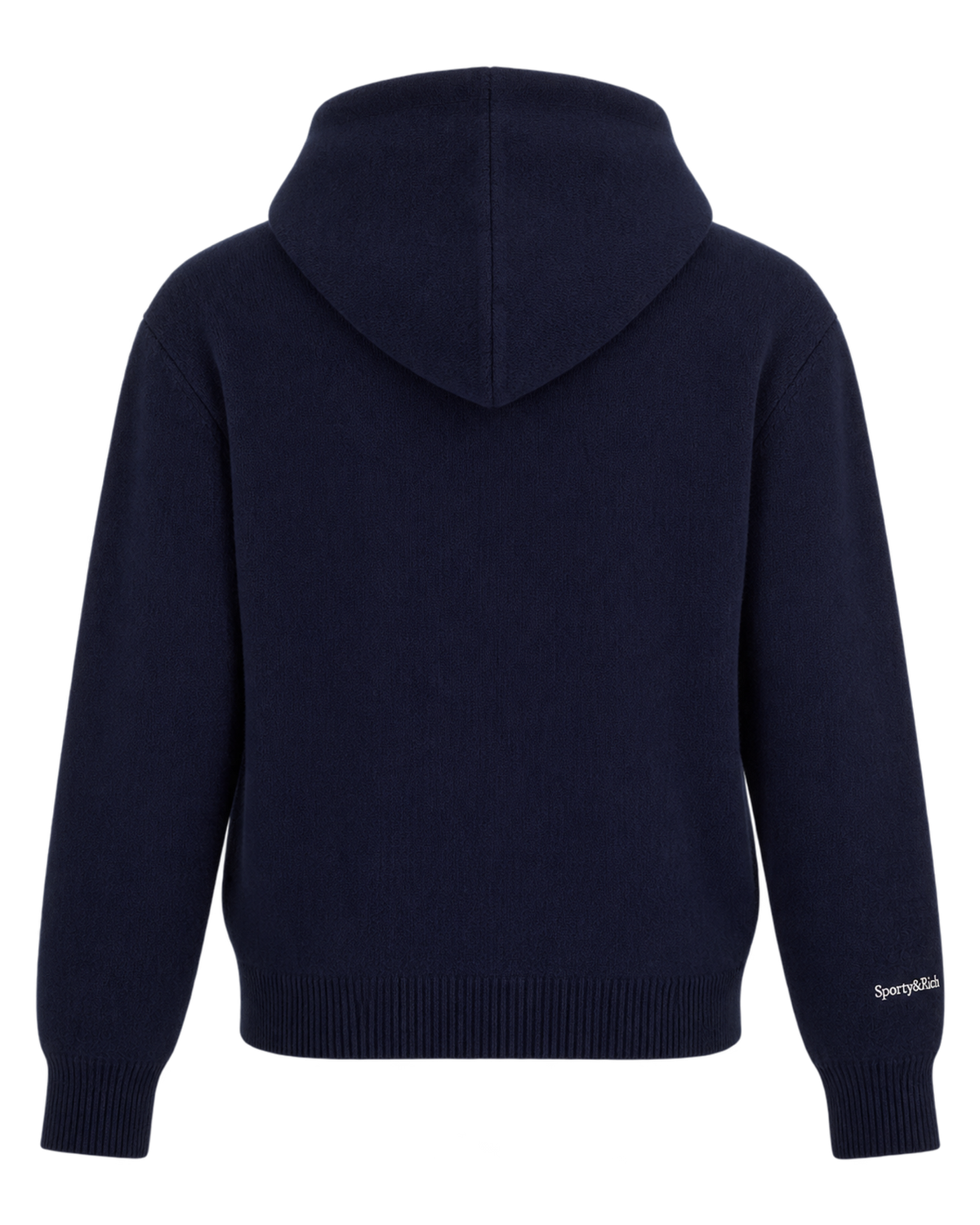 Heritage Yankees Serif Cashmere Zip Hoodie - Navy/White