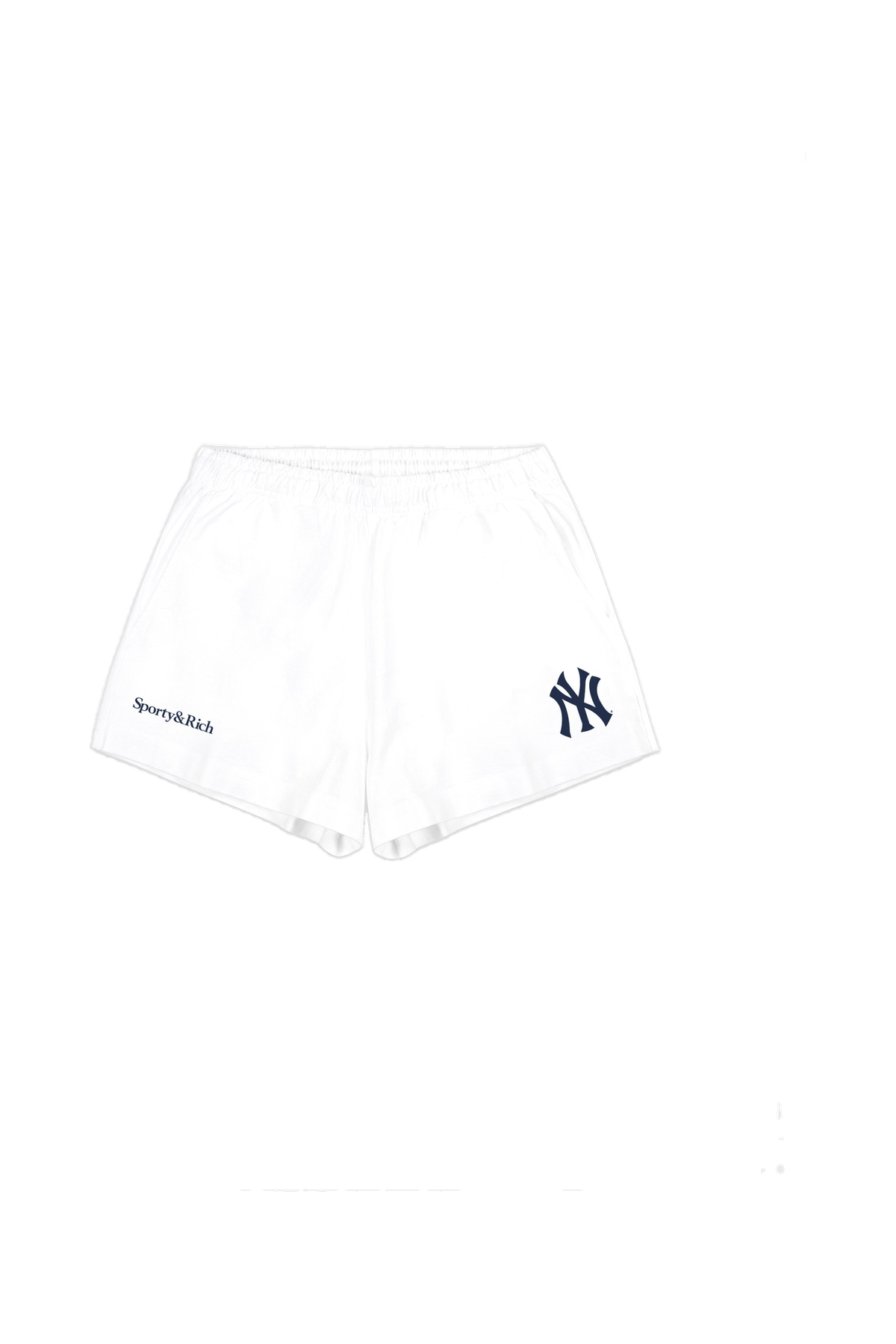 Heritage Yankees Serif Disco Short - White/Navy