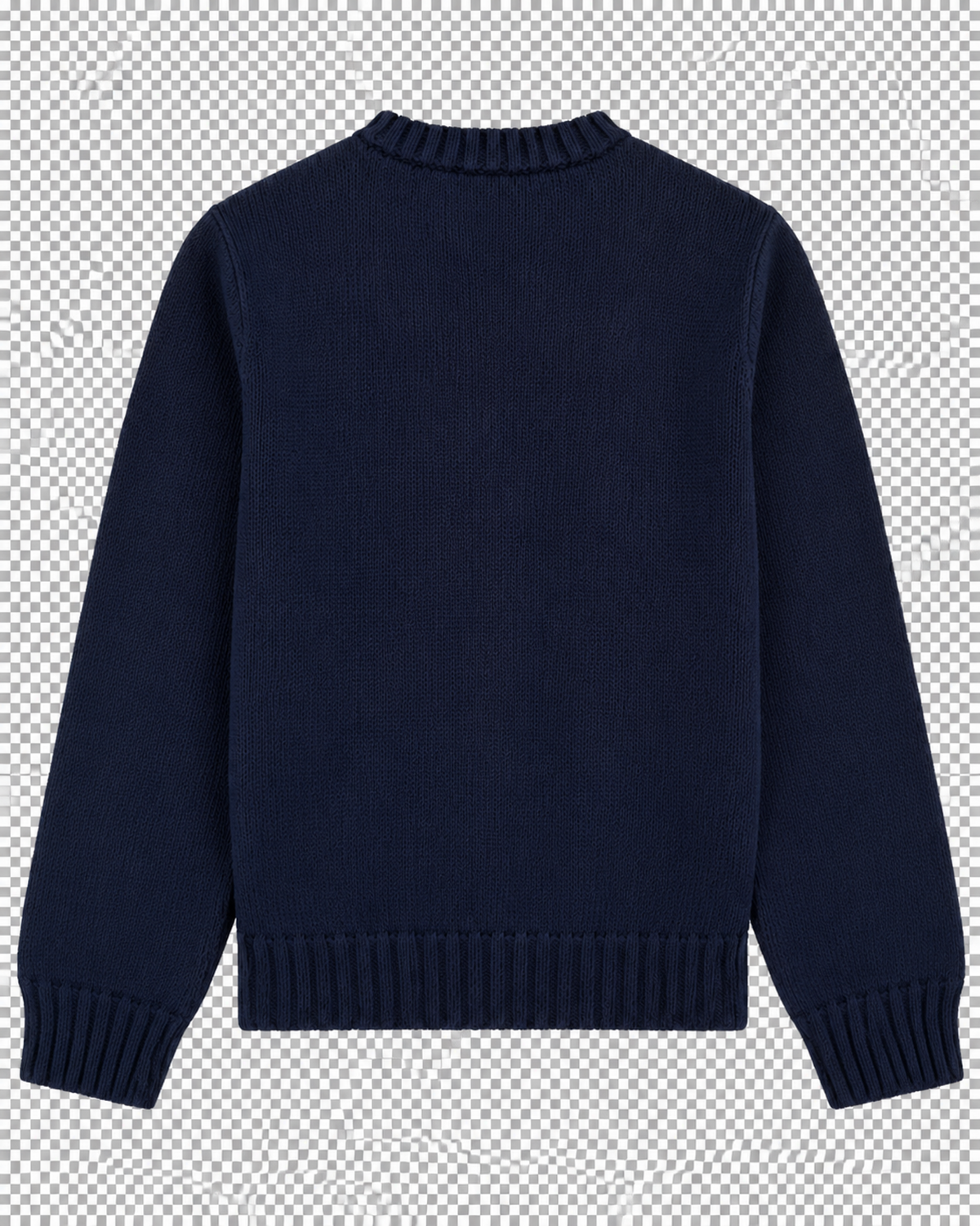 Heritage Yankees Serif Knitted Sweater - Navy/Ecru
