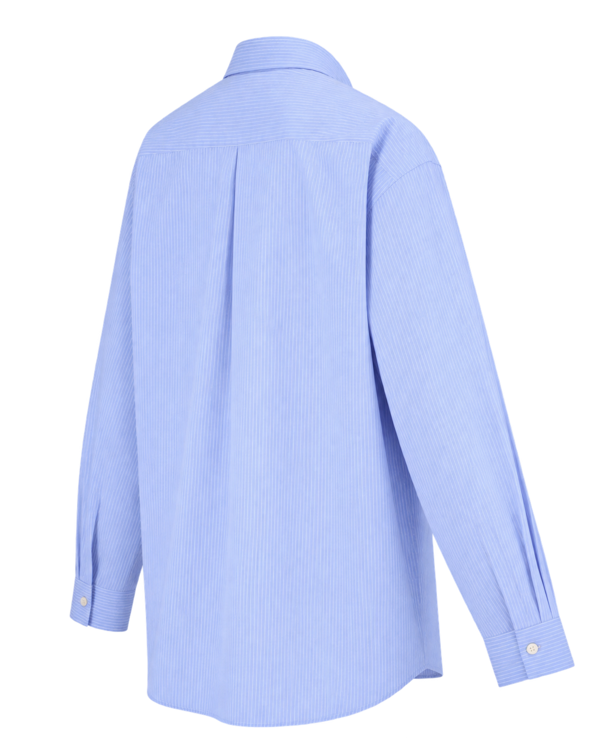 Heritage Yankees Serif Oversized Shirt - Blue Stripe/Navy