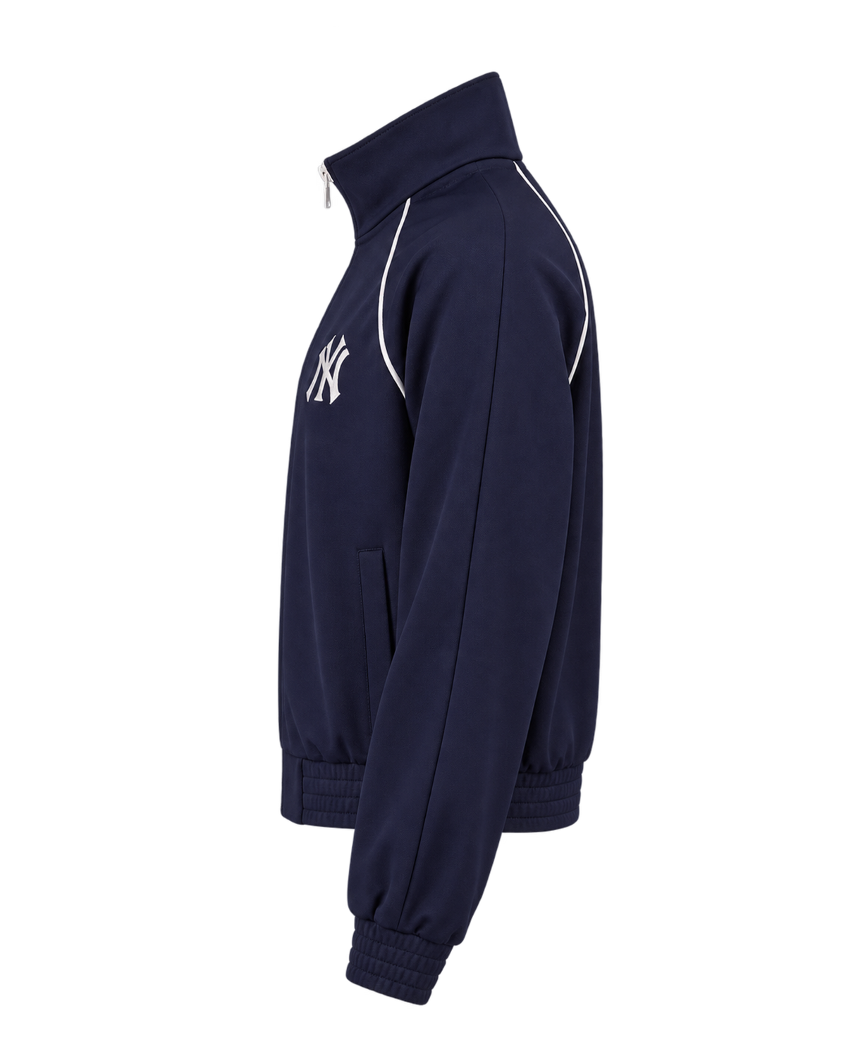 Heritage Yankees Serif Retro Track Jacket - Navy/White