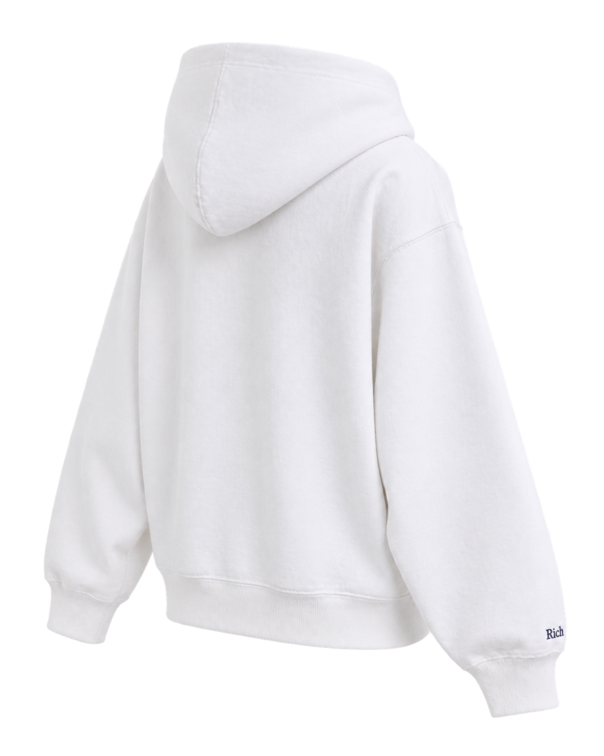 Heritage Yankees Serif Zip Hoodie - White/Navy