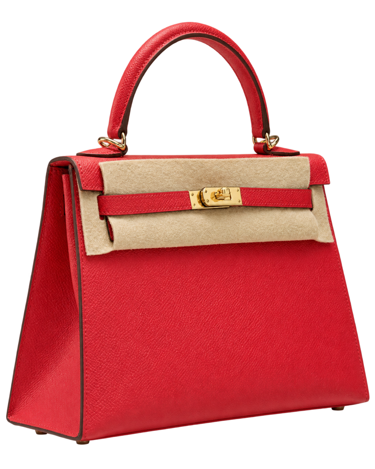 Hermes Kelly 25 Rouge Radieux Epsom GHW