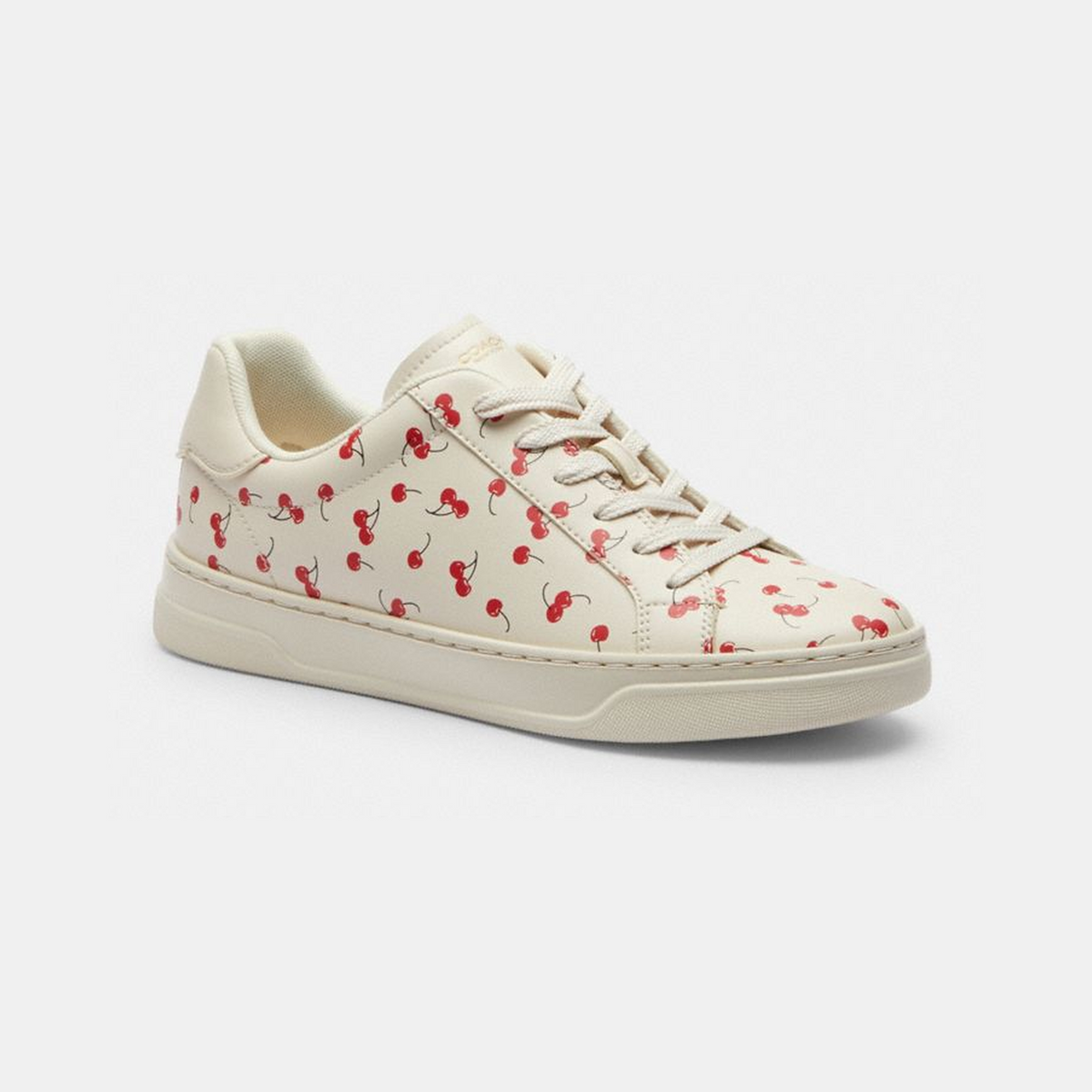 High Line Sneaker With Cherry Print