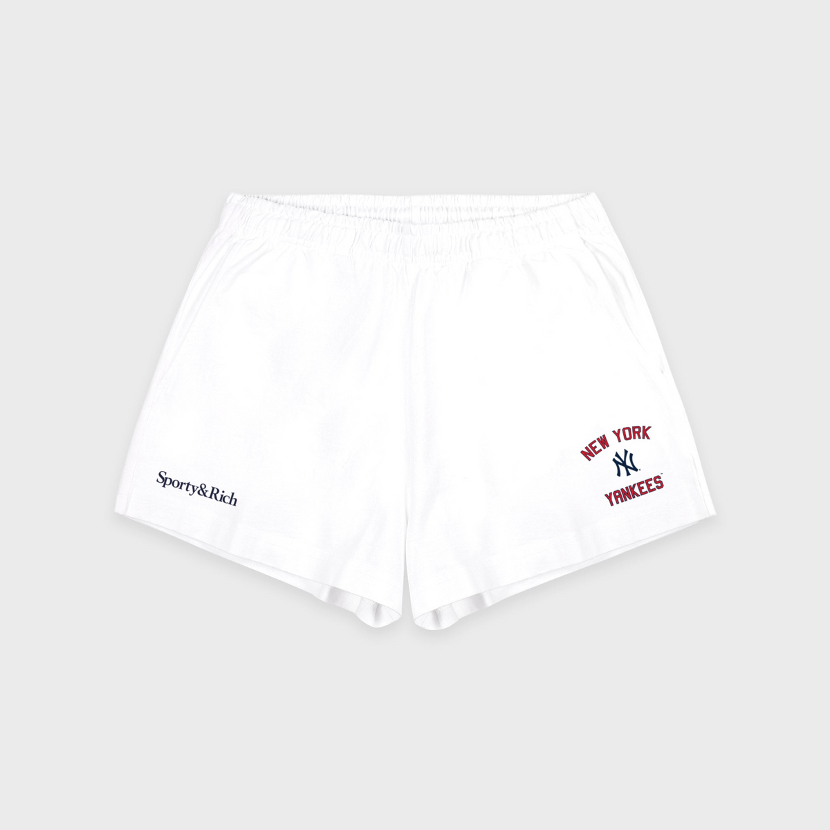 Homerun Disco Short - White/Navy/Red