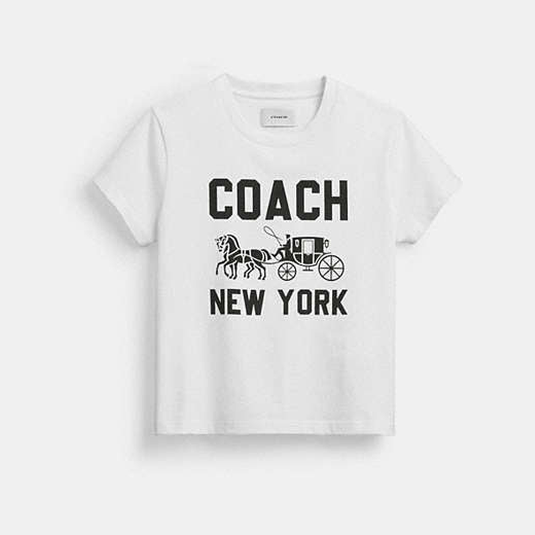 Horse And Carriage T-Shirt In Organic Cotton