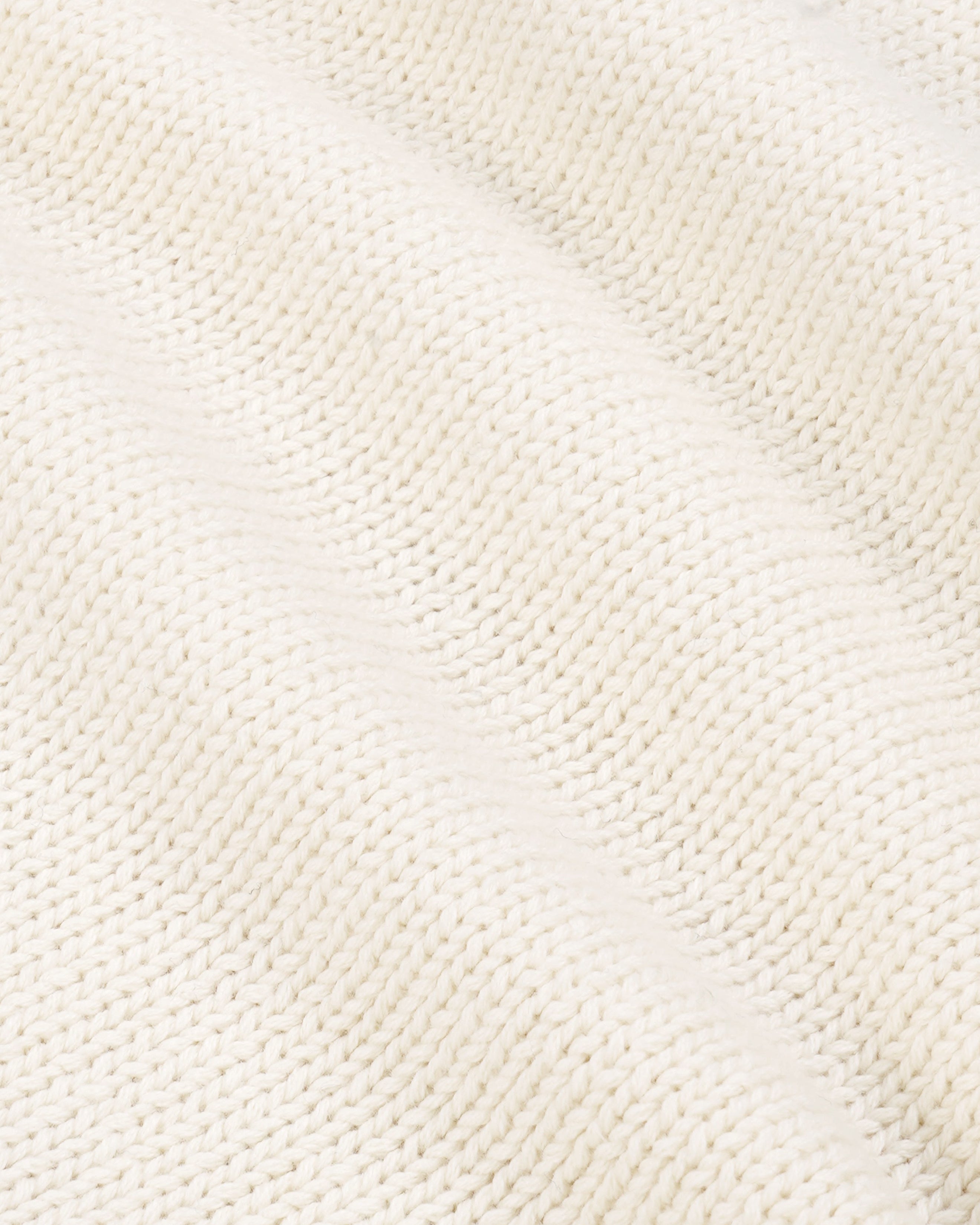 Horse Knitted Turtleneck - Ecru/Chocolate