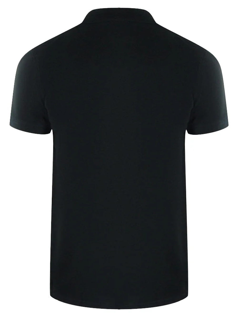 Love Moschino Small Heart Black Polo Shirt