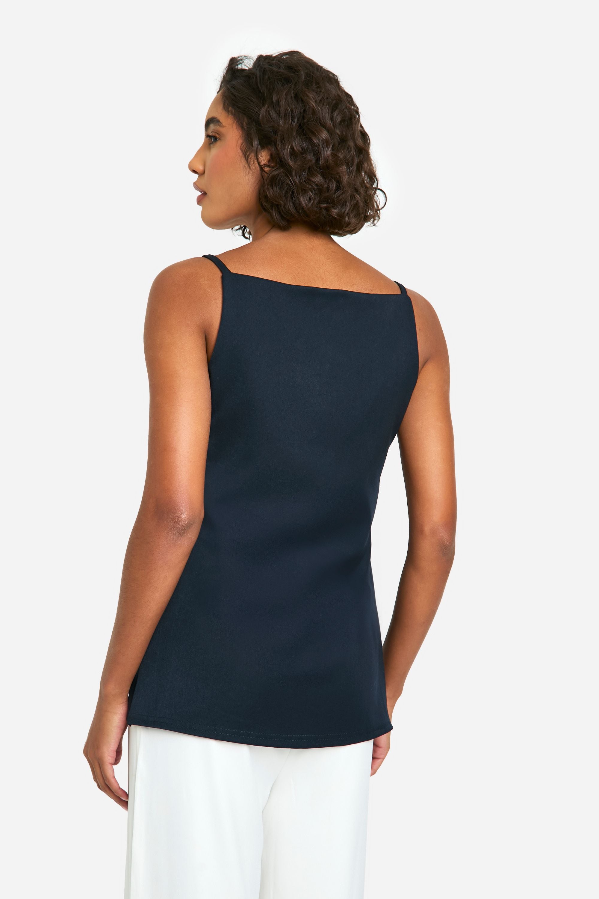 Tall Square Neck High Neck Waist Coat
