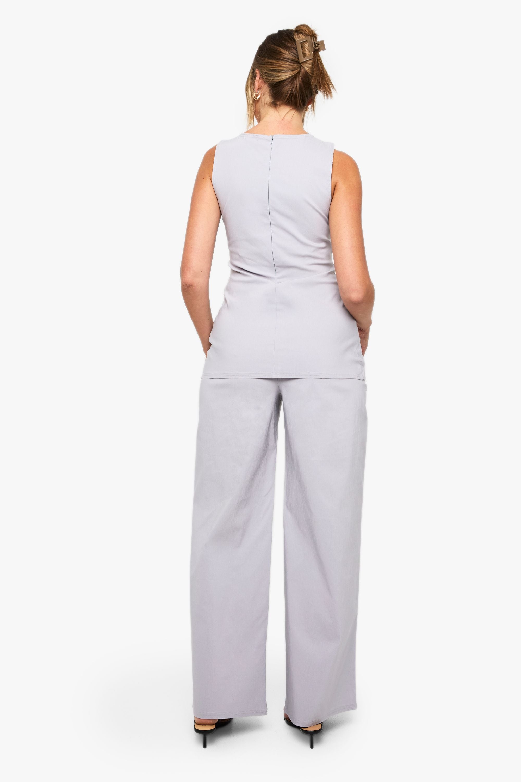 Super Stretch Wide Leg Trousers