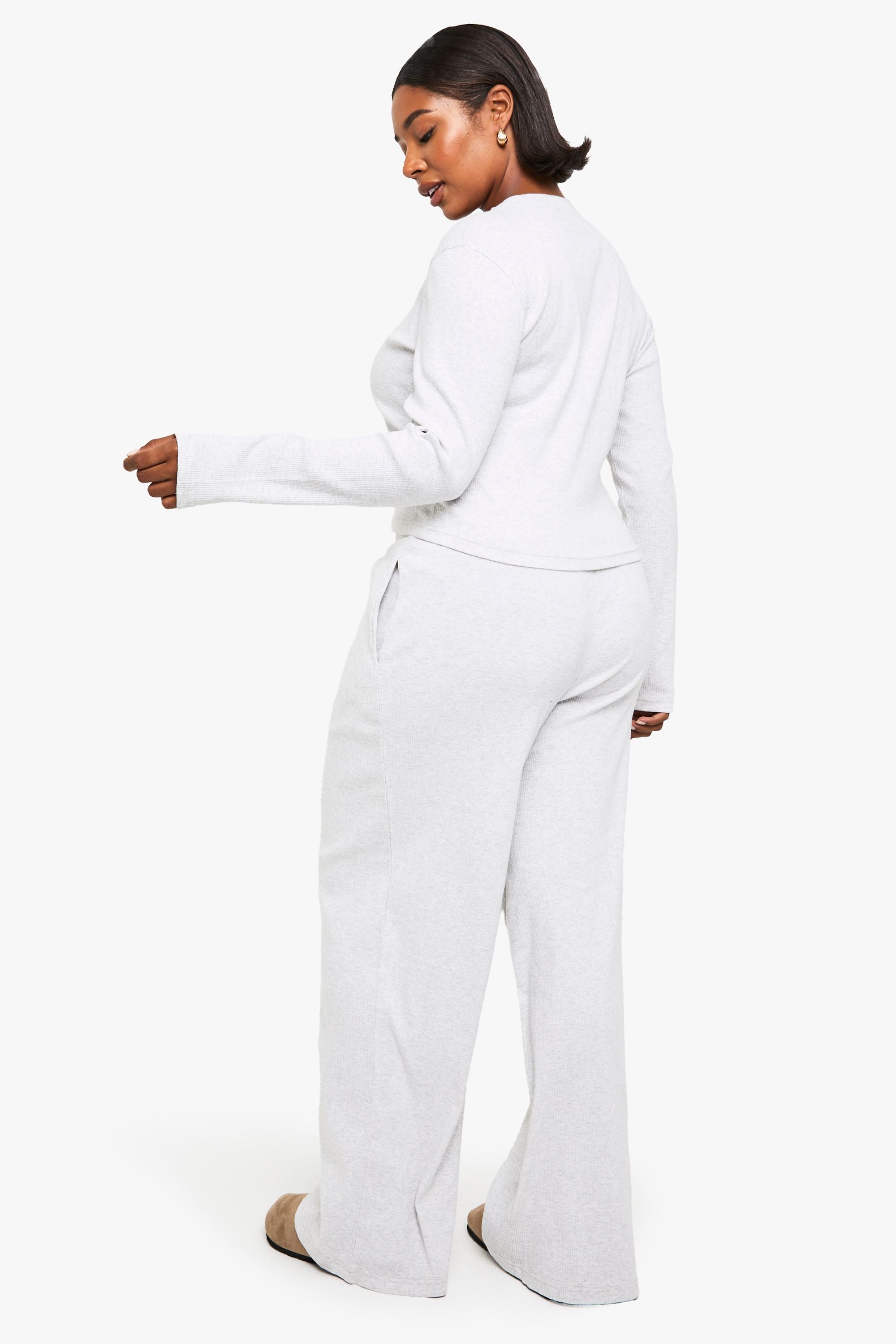 Plus Wide Leg Trouser
