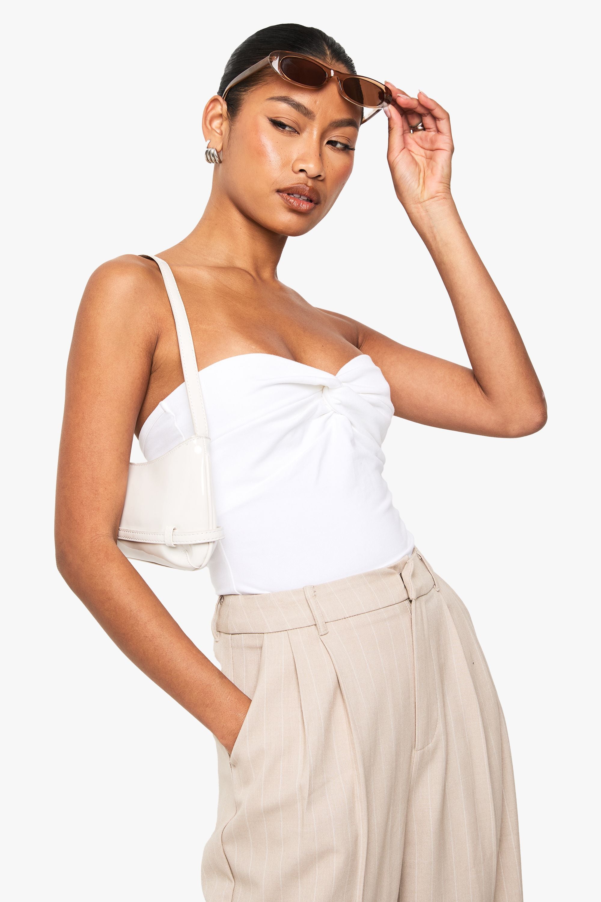 Twist Front Bandeau Top