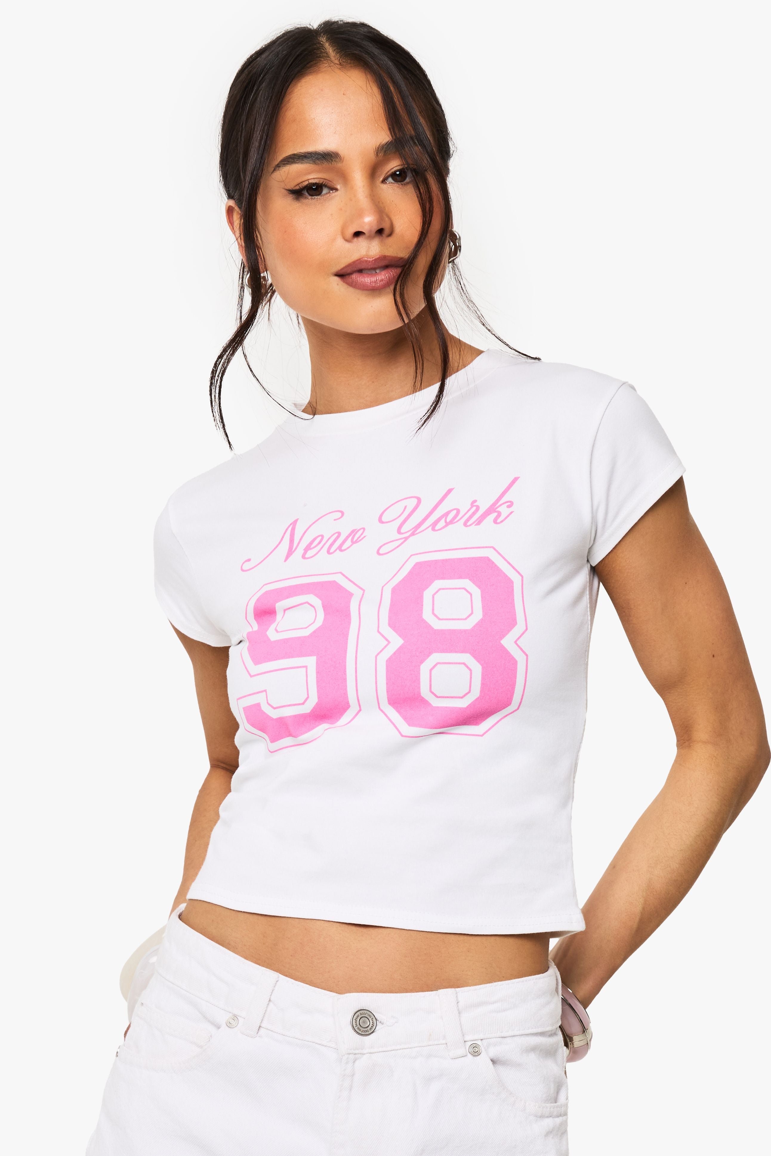 New York 98 Printed Baby T-shirt