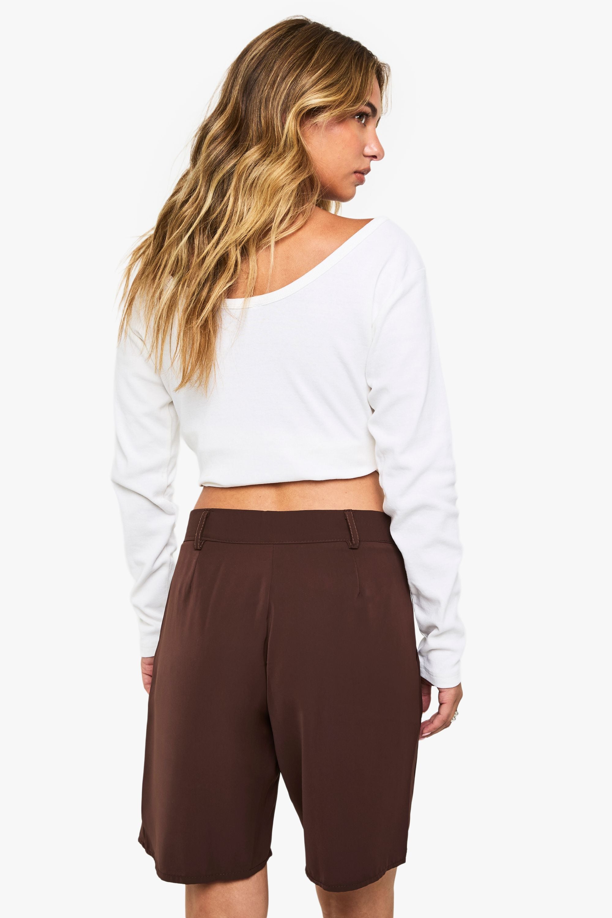 Woven Bermuda Shorts