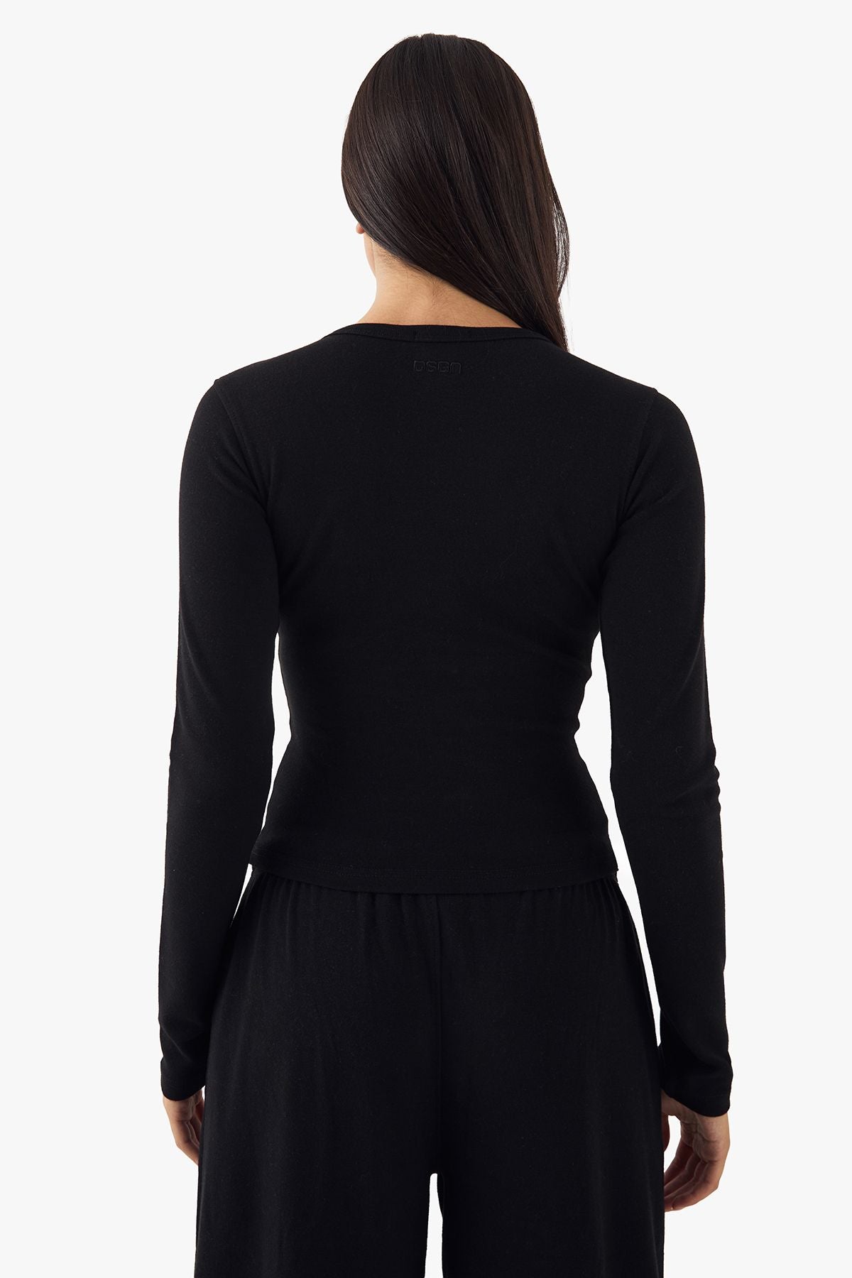 DSGN Studio Embroidered Long Sleeve Top