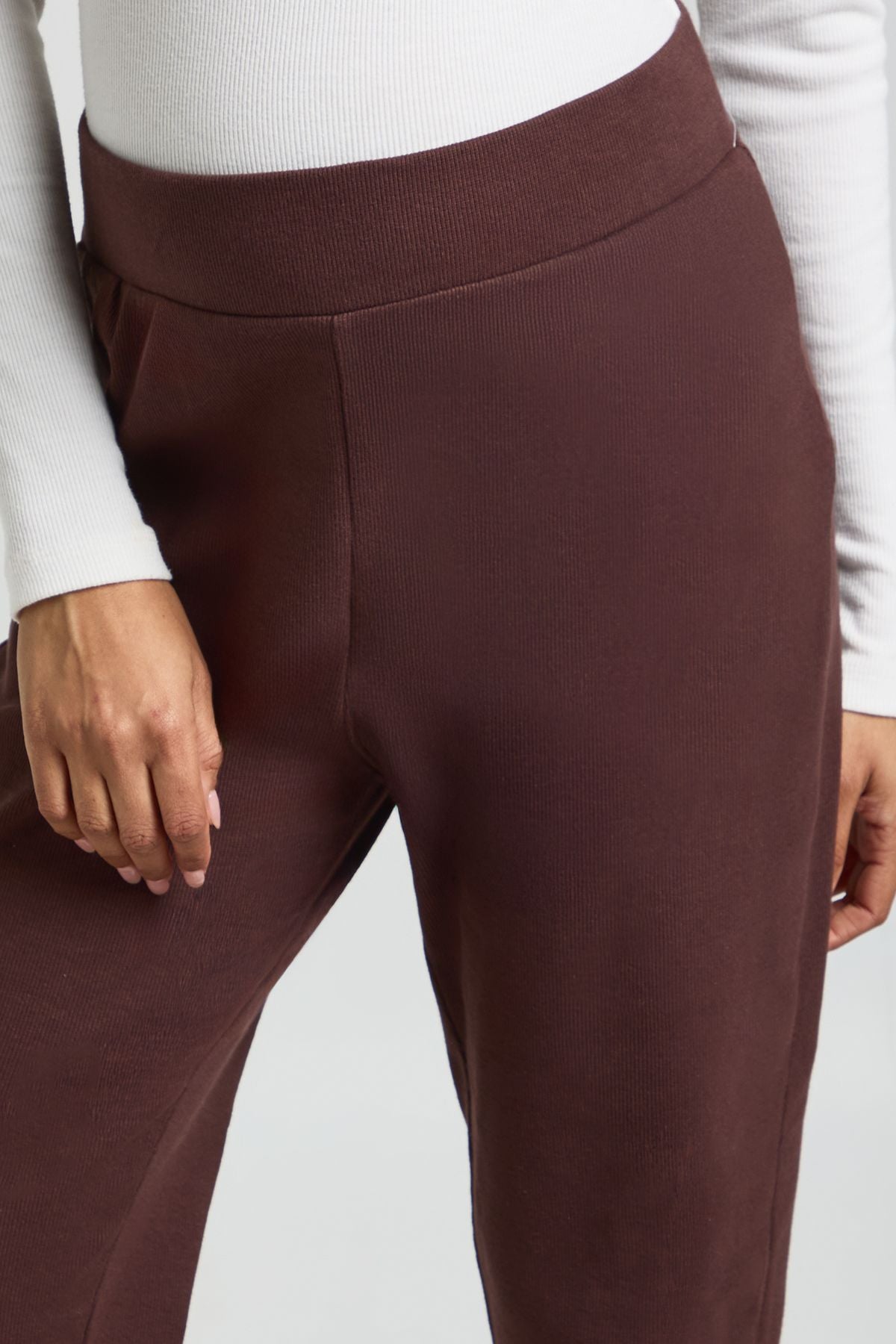 Maternity Rib Flared Legging