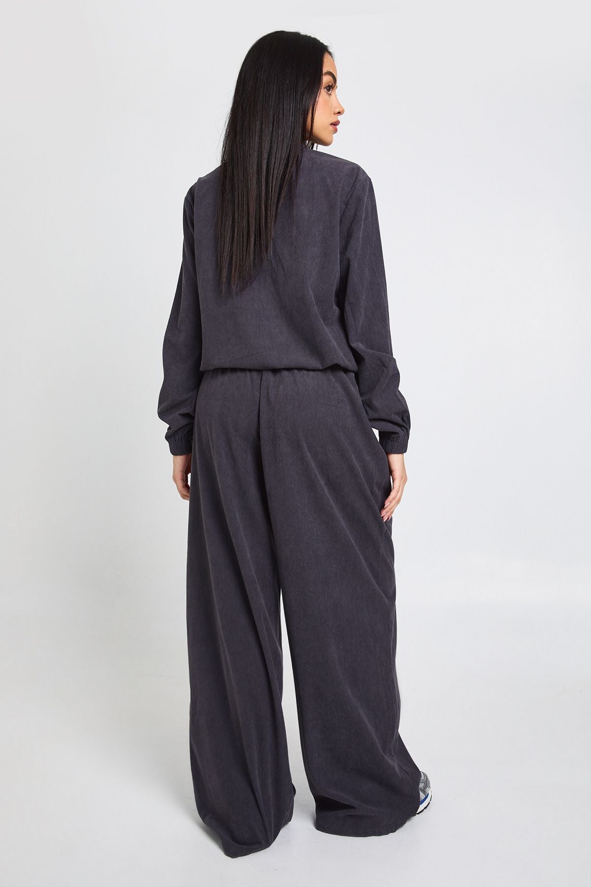 Cord Wide Leg Trousers