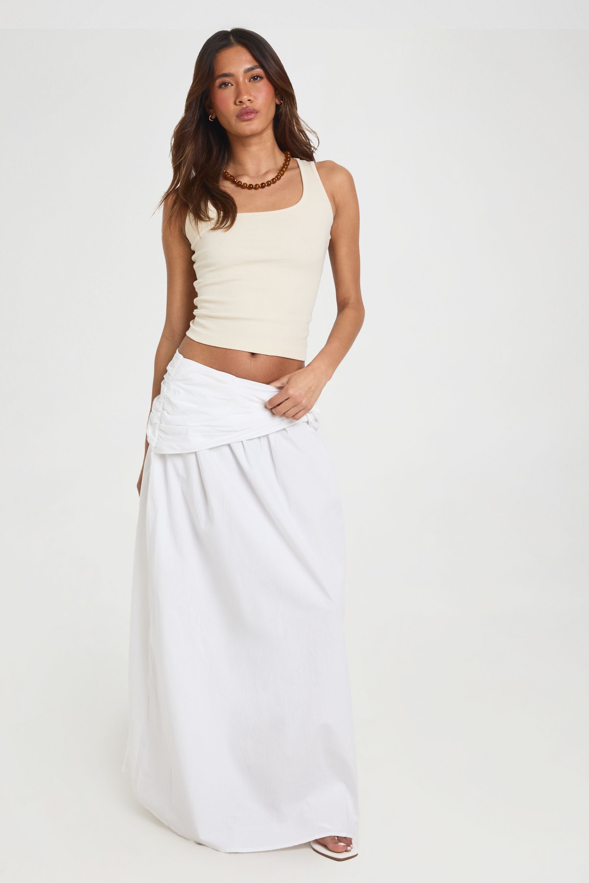 Basic Rib Tank Vest Top
