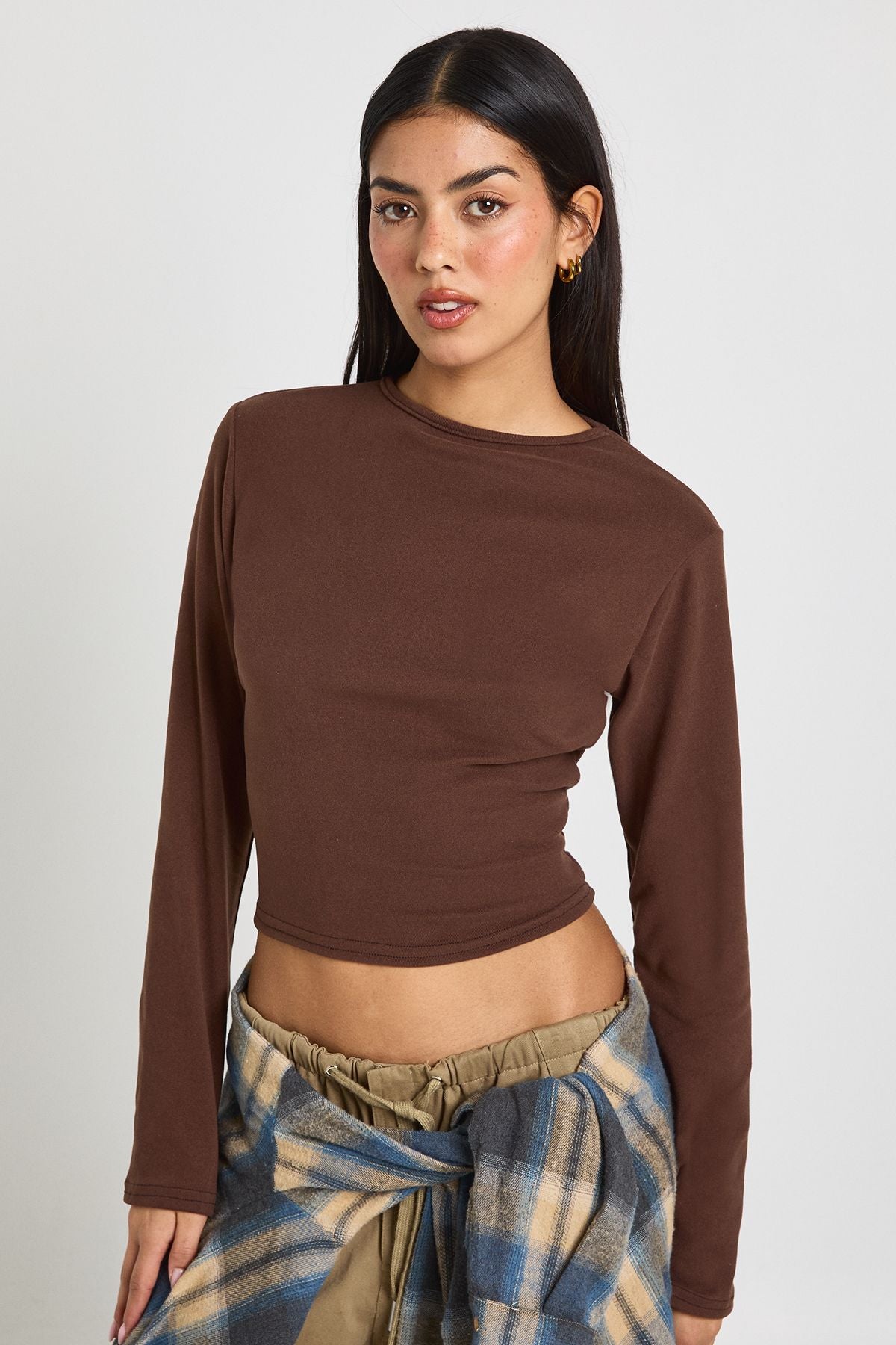 Ultra Soft Long Sleeve Fitted Top