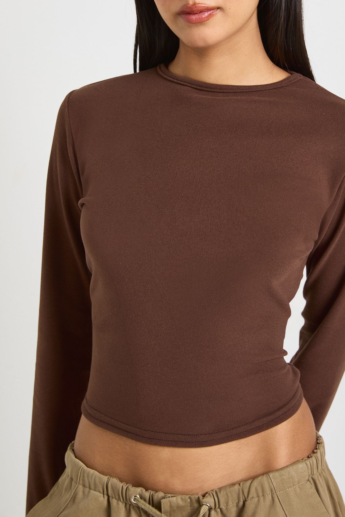 Ultra Soft Long Sleeve Fitted Top