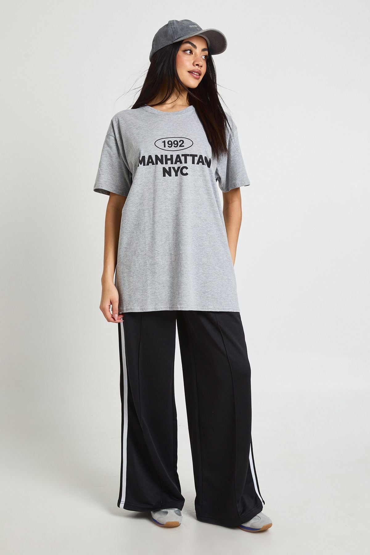 Manhattan Graphic Oversized Tshirt
