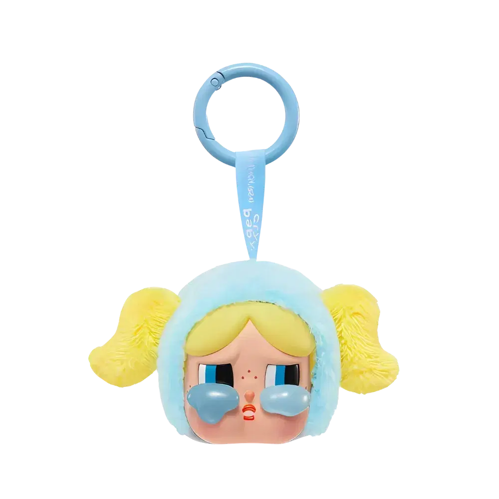 Pop Mart CRYBABY x Powerpuff Girls Series Bubbles Vinyl Face Plush