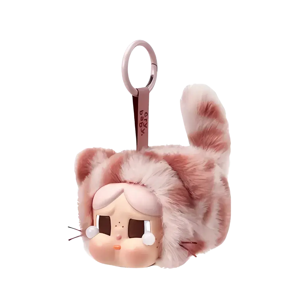 Pop Mart Crybaby Wild but Cutie Series Pink Cutie Vinyl Plush Pendant