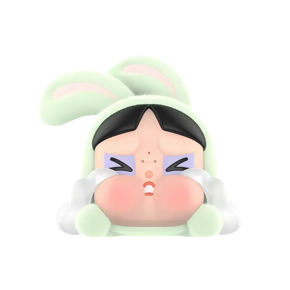 Pop Mart CRYBABY x Powerpuff Girls Series Bunny Buttercup Figure