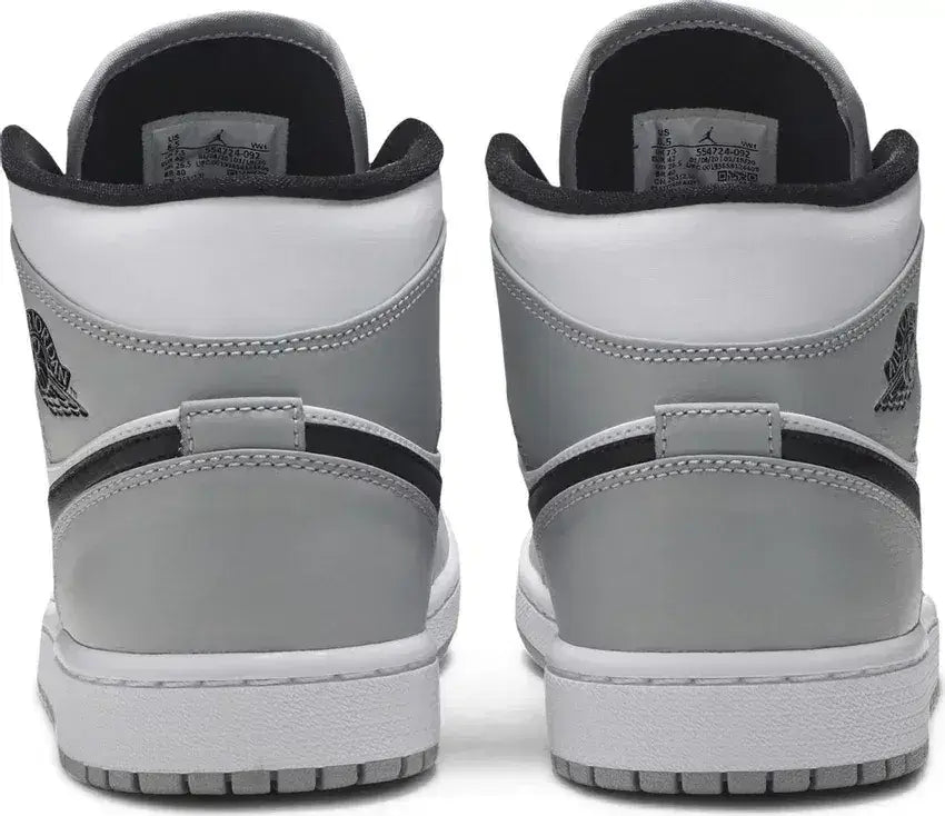 Nike Air Jordan 1 Mid 'Light Smoke Grey' - Size: UK 6 Sneakers | Shop From The Mirage
