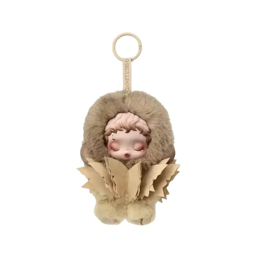 Pop Mart L'impressionnisme θSKULLPANDA Series Teakwood Plush Doll