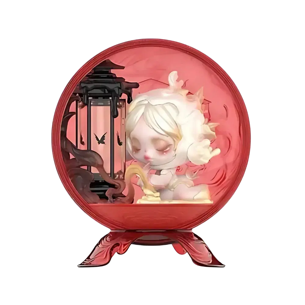 Pop Mart Skullpanda The Mirage Series The Carousel Lantern Figure