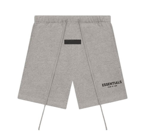 Essentials Shorts SS22 Flocked Dark Oatmeal