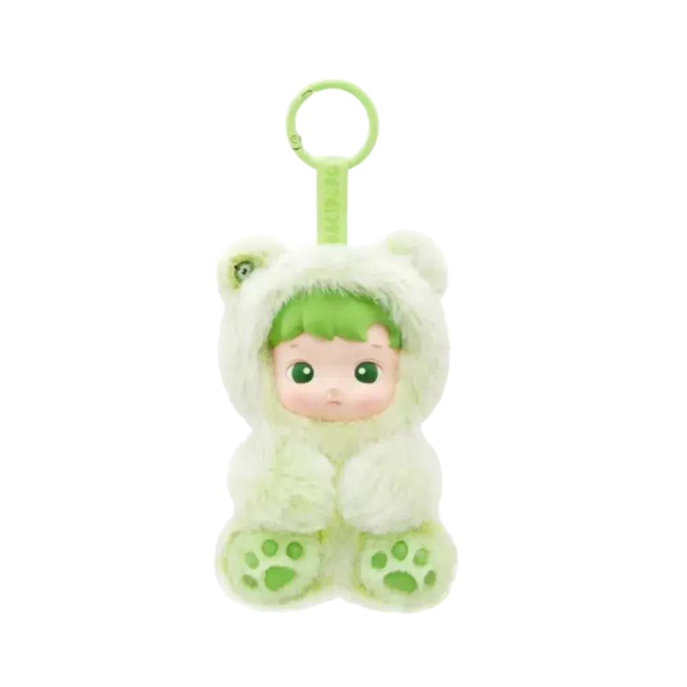 Pop Mart HACIPUPU Gummy Bear Series Vinyl Green Apple Flavor Plush Pendant