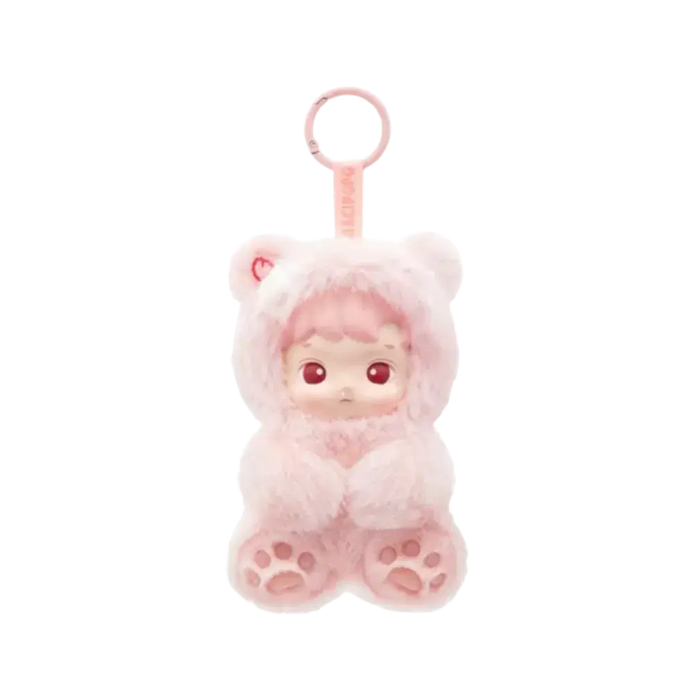 Pop Mart HACIPUPU Gummy Bear Series Vinyl Peach Flavor Plush Pendant