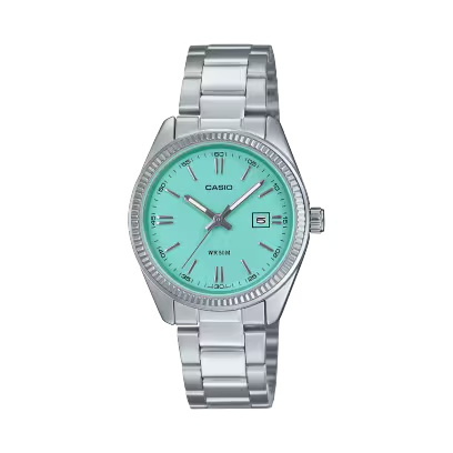 Casio Aqua Dial Stainless Steel Watch