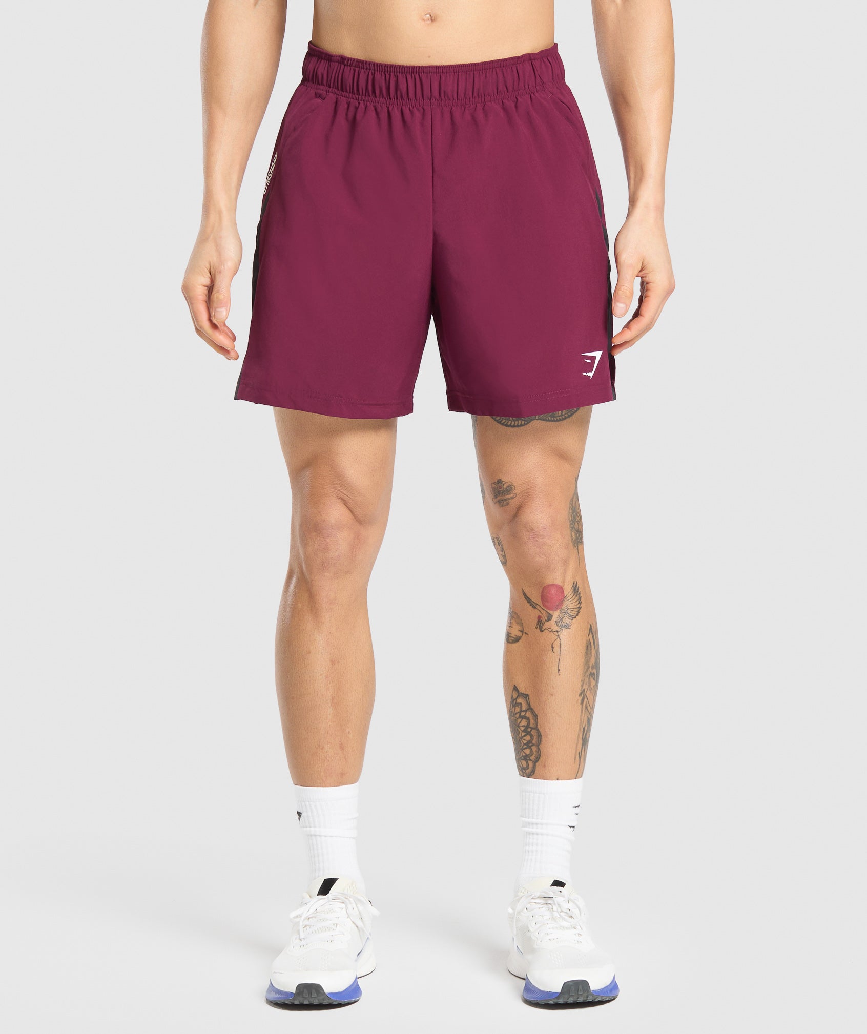 Gymshark Sport 7" Shorts - Strong Pink/Black