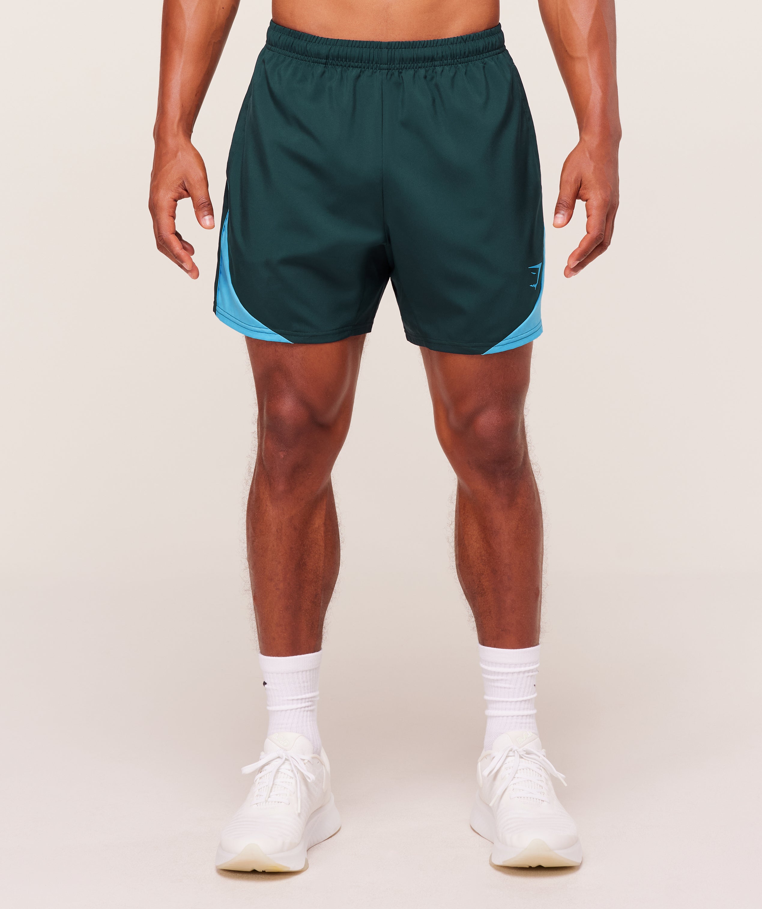 Gymshark Arrival Block 6" Shorts - Deep Petrol Blue