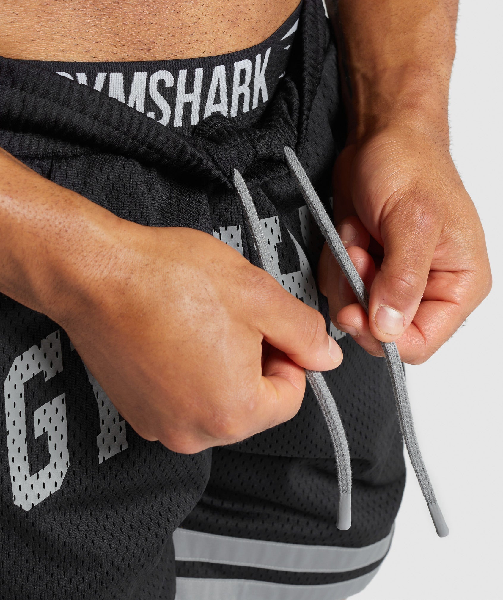 Gymshark Campus Mesh Shorts - Black