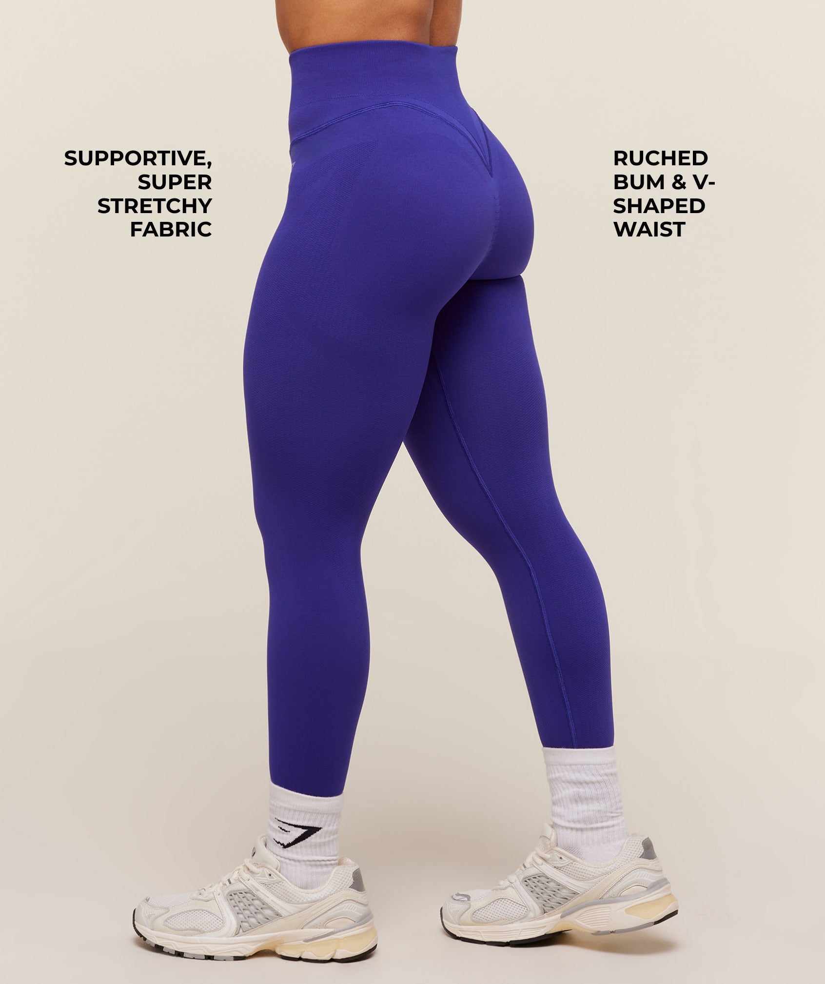 Gymshark Activate Seamless Leggings - Cobalt Purple